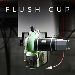 Flush Cup for EDM Machine