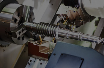 Machining in progress